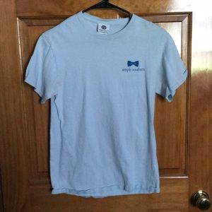 Simply southern blue tee